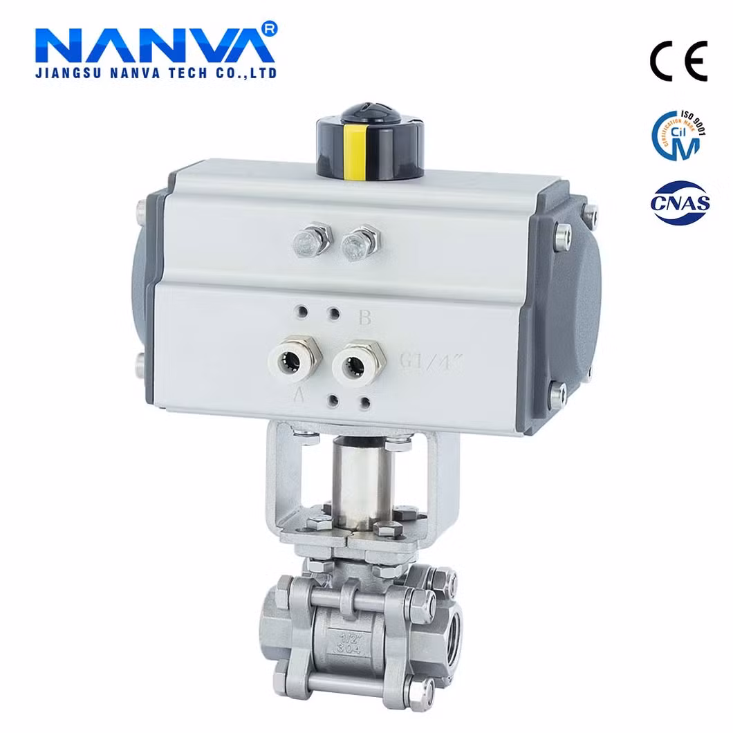 Pneumatic Stainless Steel Hard Seal Ball Valve High Temperature and High Pressure Steam Heat Conduction Oil DN1520