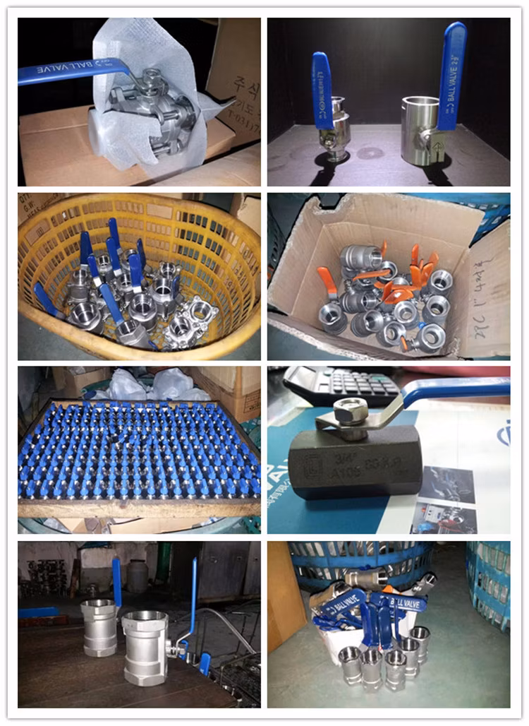 DIN3202-M3 Economical Light Type Female Thread Pn63 Bsp Threaded/Flanged Ss Stainless Steel 1PC 2PC 3PC Ball Valve Pn63 with ISO Locking Device