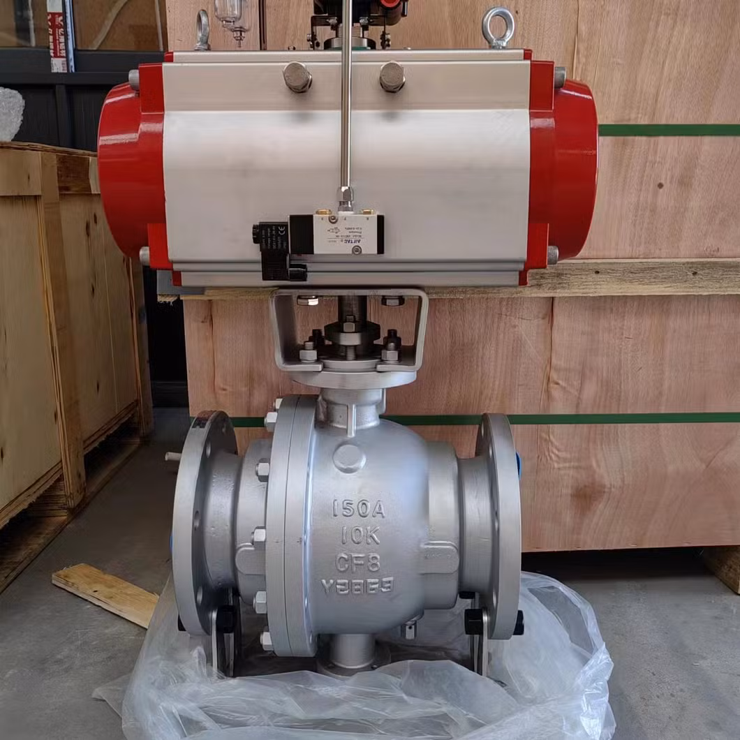 Stainless Steel Trunnion Mounted Flange Ball Valve