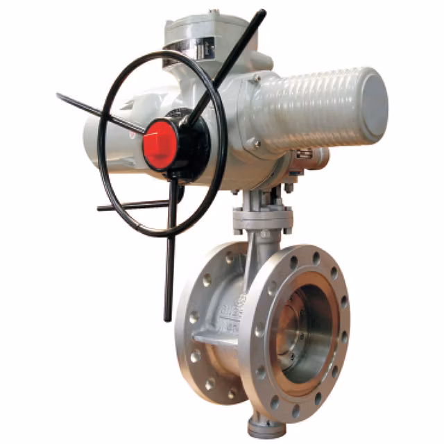 Food Grade Pneumatic Valves Flanged Electric Wafer Type Soft Seal Butterfly Valve