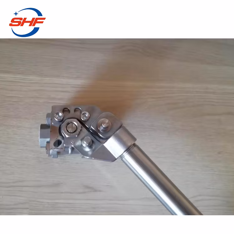 Best Seller Stainless Steel 304 Spring Return Ball Valve