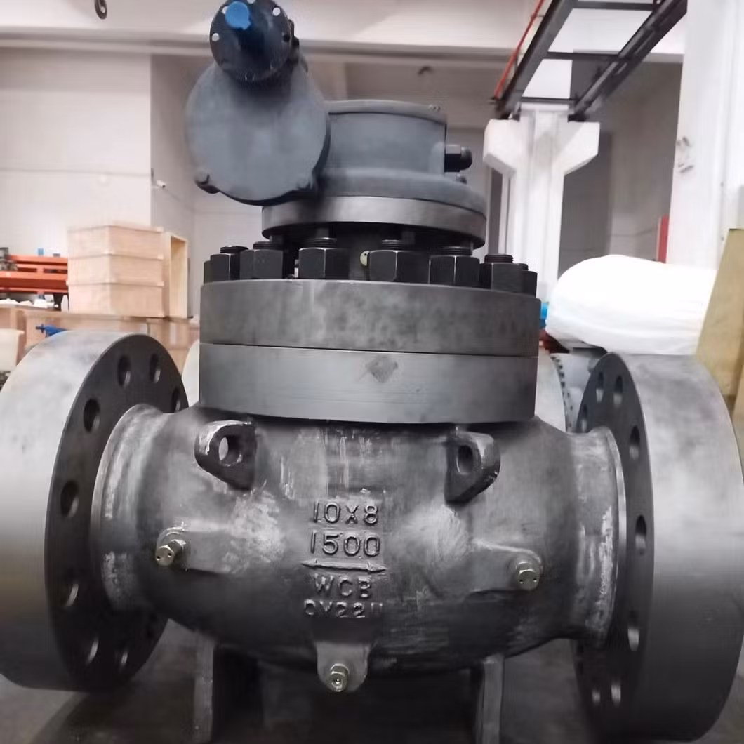 Forged Full Bore Steel Trunnion Top Entry Mounted Ball Valve