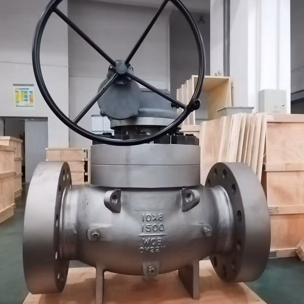 Forged Full Bore Steel Trunnion Top Entry Mounted Ball Valve