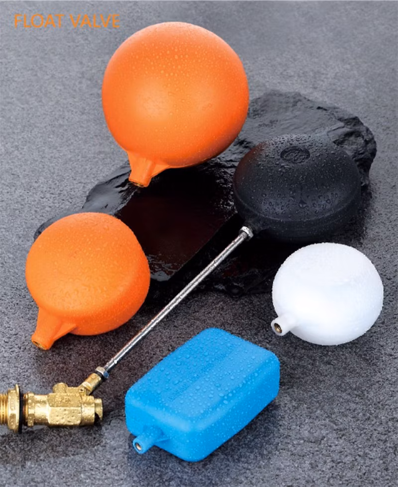 Good Price Brass Orignal Color Forged Male Thread Water Tank Floating Ball Valve