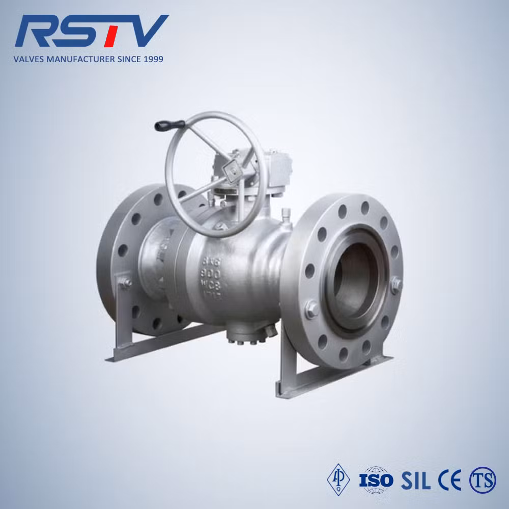 Stainless Steel Trunnion Mounted Flange Ball Valve