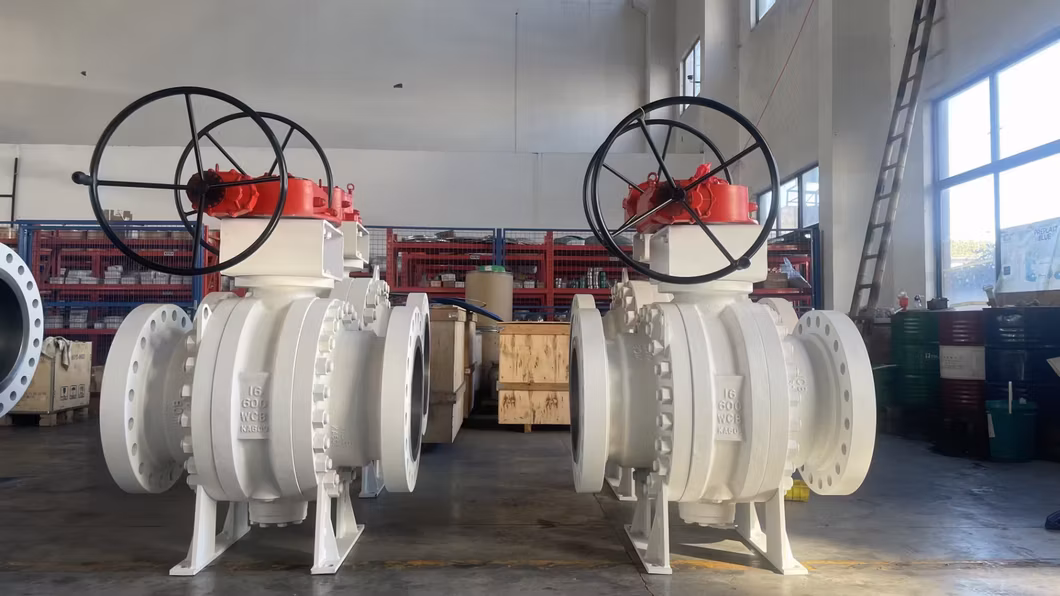 Stainless Steel Trunnion Mounted Flange Ball Valve