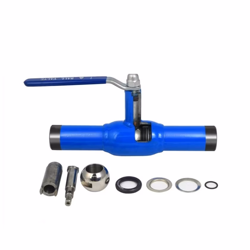 Cast Steel Welded Soft Seal Floating Ball Valve