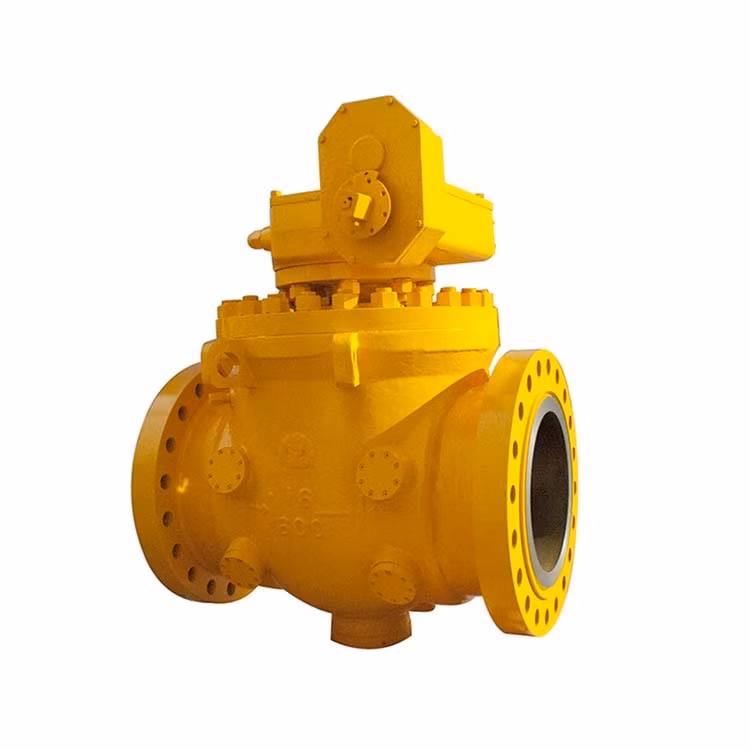 API Top Entry Trunnion Mounted Ball Valve for Oil and Gas Pipe Line