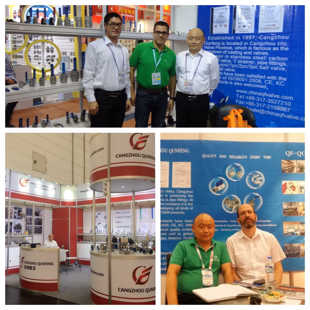 1PC 2PC 3PC DIN/ANSI Pn63/1000wog Stainless Steel Carbon Steel Thread Bw Sw Full /Reduced Port with ISO 5211 Mounting Pad 304 316 CF8m CF8 1.4408 Ball Valve