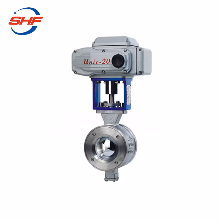 Newest Type Bares Stem ISO 5211 600lb 2 Inch V Type Ball Valve