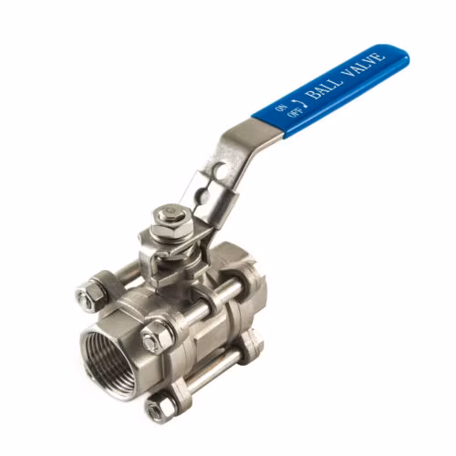 316 Stainless Steel Reduced Port 1000wog with Lockable Handle 1-PC Type Water Ball Valve