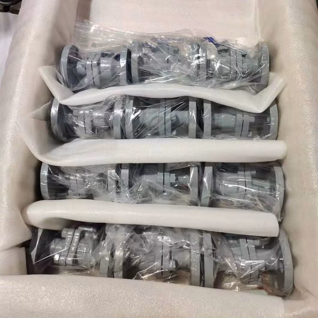 API 6D Side Entry Floating Ball Valve A216 Wcb 4inh Cl600 RF