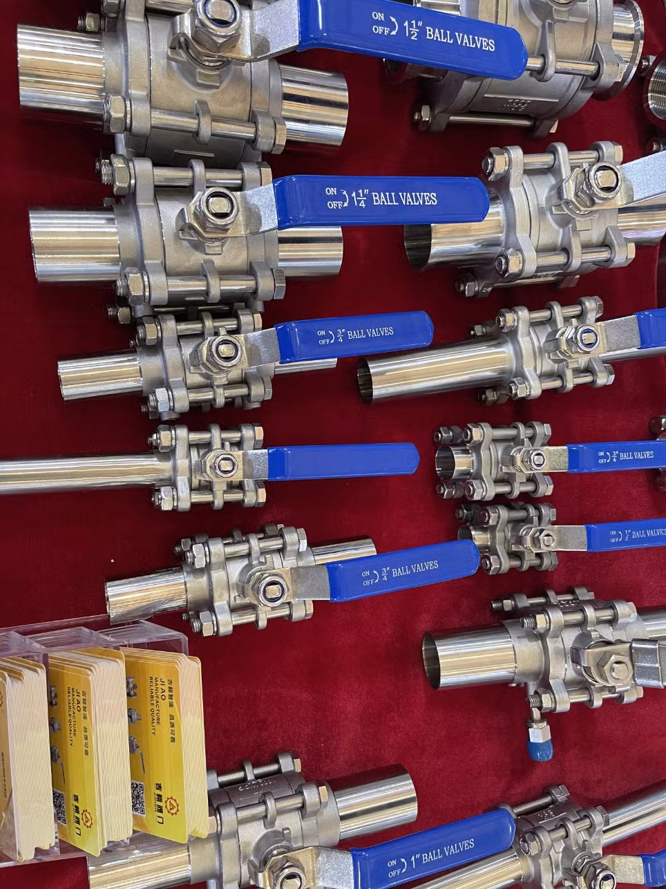 Ppl Sealing Stainless Steel Butterfly Handle Ball Valve
