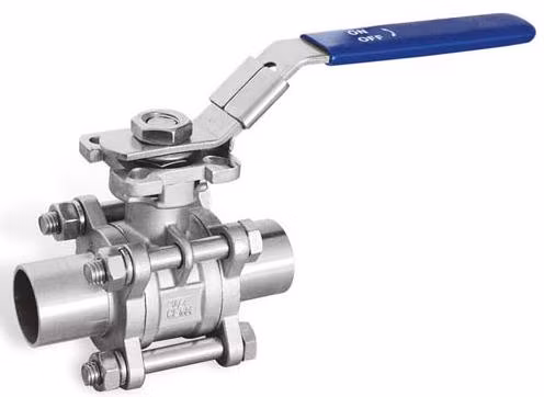 1PC 2PC 3PC DIN/ANSI Pn63/1000wog Stainless Steel Carbon Steel Thread Bw Sw Full /Reduced Port with ISO 5211 Mounting Pad 304 316 CF8m CF8 1.4408 Ball Valve