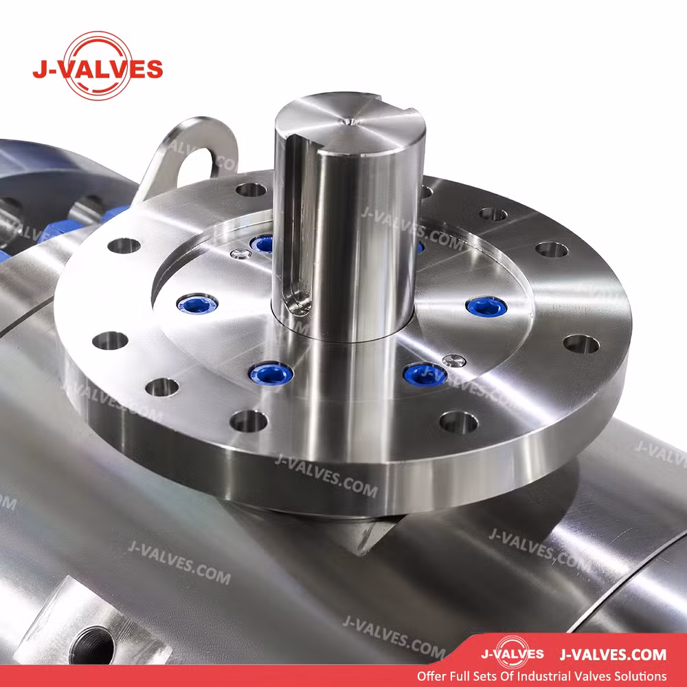 J-Valves 600lb 12inch Stainless Steel F316/F304 Trunnion Mounted 3PC Flanged End Ball Valve