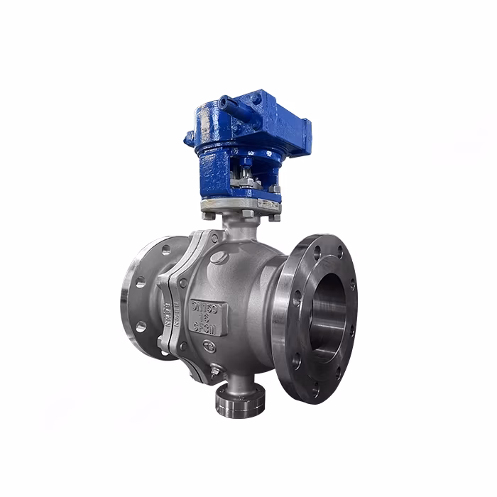 Customizable A105 Forged Steel Hard Seal Ball Valve DN150-DN1000 Hard Seal Three-Stage Flange Fixed Ball Valve