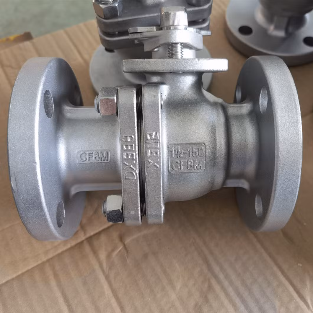 API 6D Wcb CF8 CF8m DN25150lb RF Side Entry Floating Ball Valve
