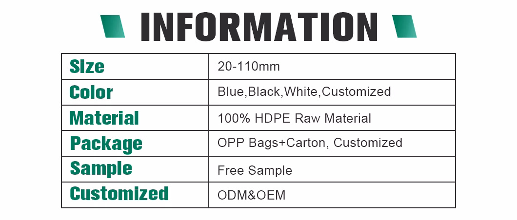 Ifan OEM ODM Customized PE Ball Valve 20-110mm Equal HDPE Ball Valve