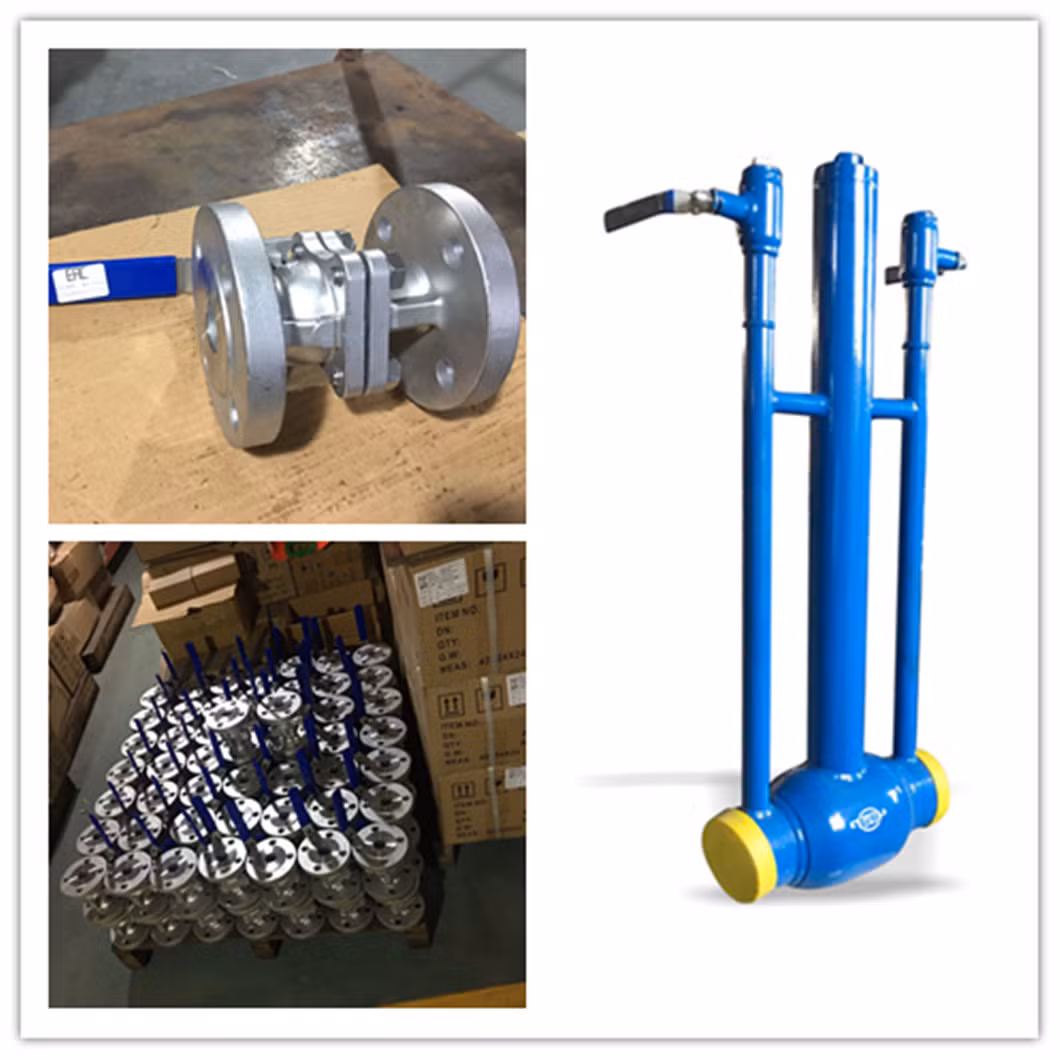 Stainless Steel Flanged End 2 Two Way Ball Valve Cast Steel CE/ISO Flange Pneumatic/Electrical Operated Water Float Ball Valve