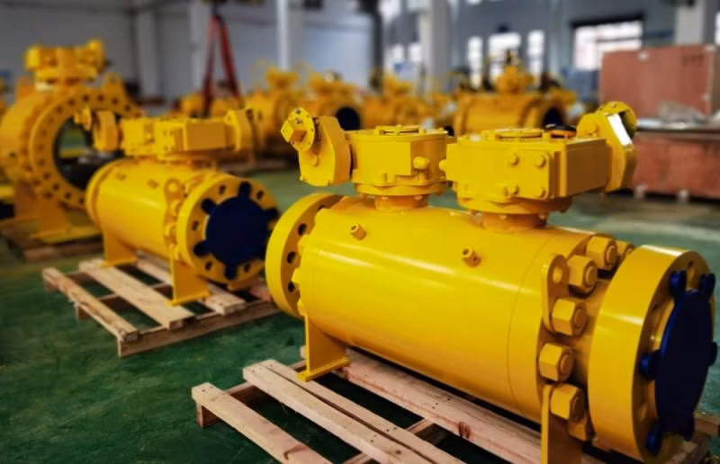 Good Quality Fully Welded Trunnion Side Entry Ball Valve Manufacturer