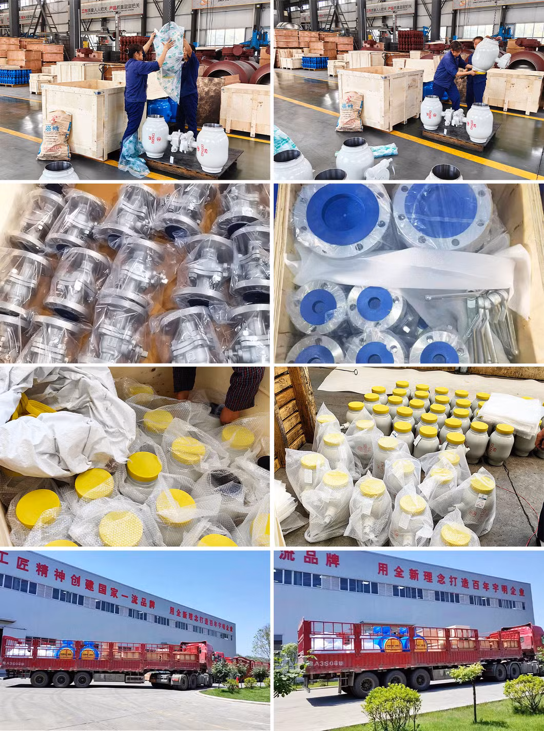 API 6D Trunnion Ball Valve, Two-Piece Flange Connection, Cast Iron and Stainless Steel
