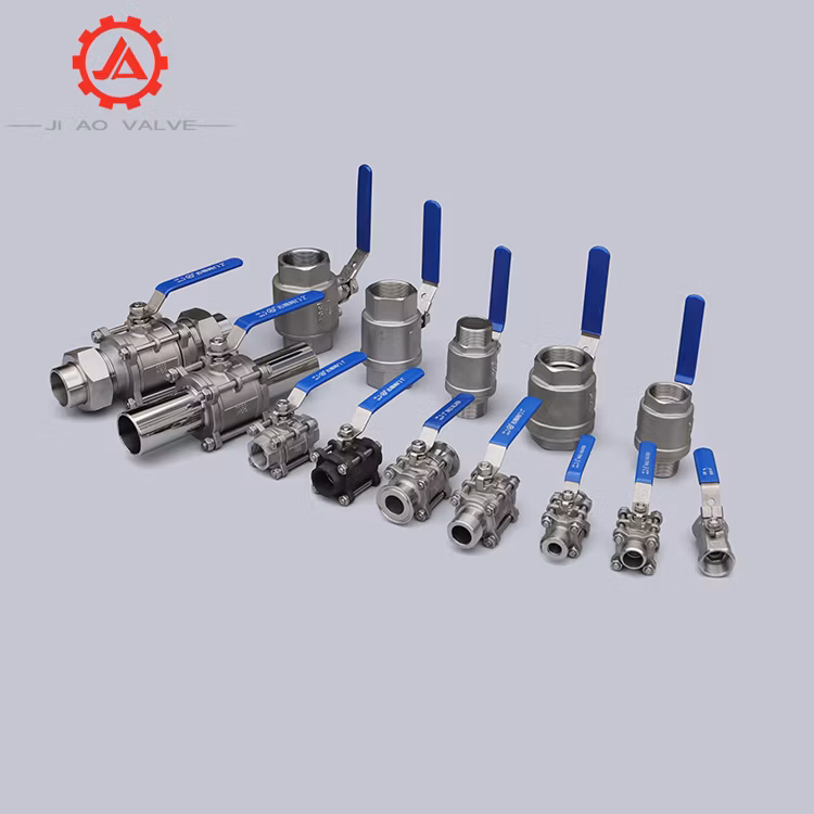 1PC Ball Valve Thread End PTFE Rptfe Ppl PTFE+C