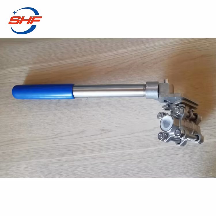 Best Seller Stainless Steel 304 Spring Return Ball Valve