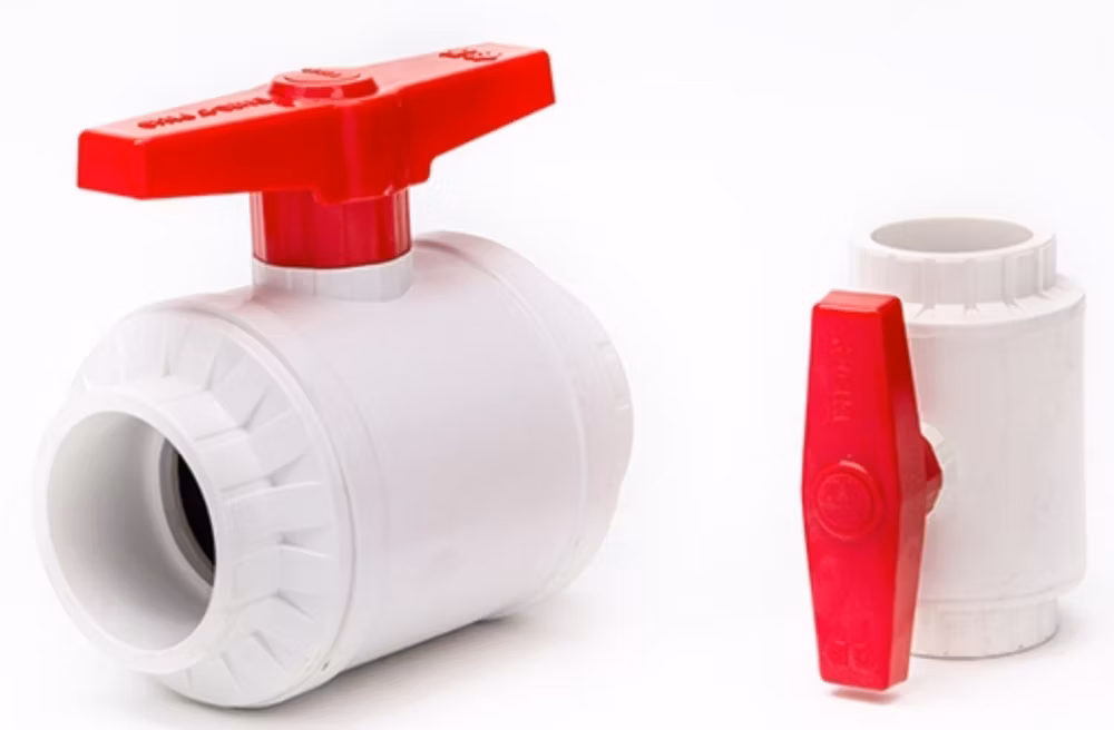 High Quality 1.6MPa (PN16) PVC Union Body Female Thread Ball Valve UPVC True Union Ball Valve Plastic Double Union Ball Valve 1/2"-4"