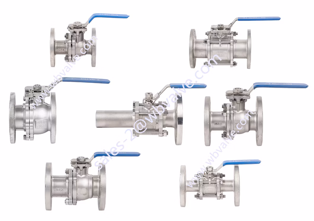 Stainless Steel Flanged End 2 Two Way Ball Valve Cast Steel CE/ISO Flange Pneumatic/Electrical Operated Water Float Ball Valve