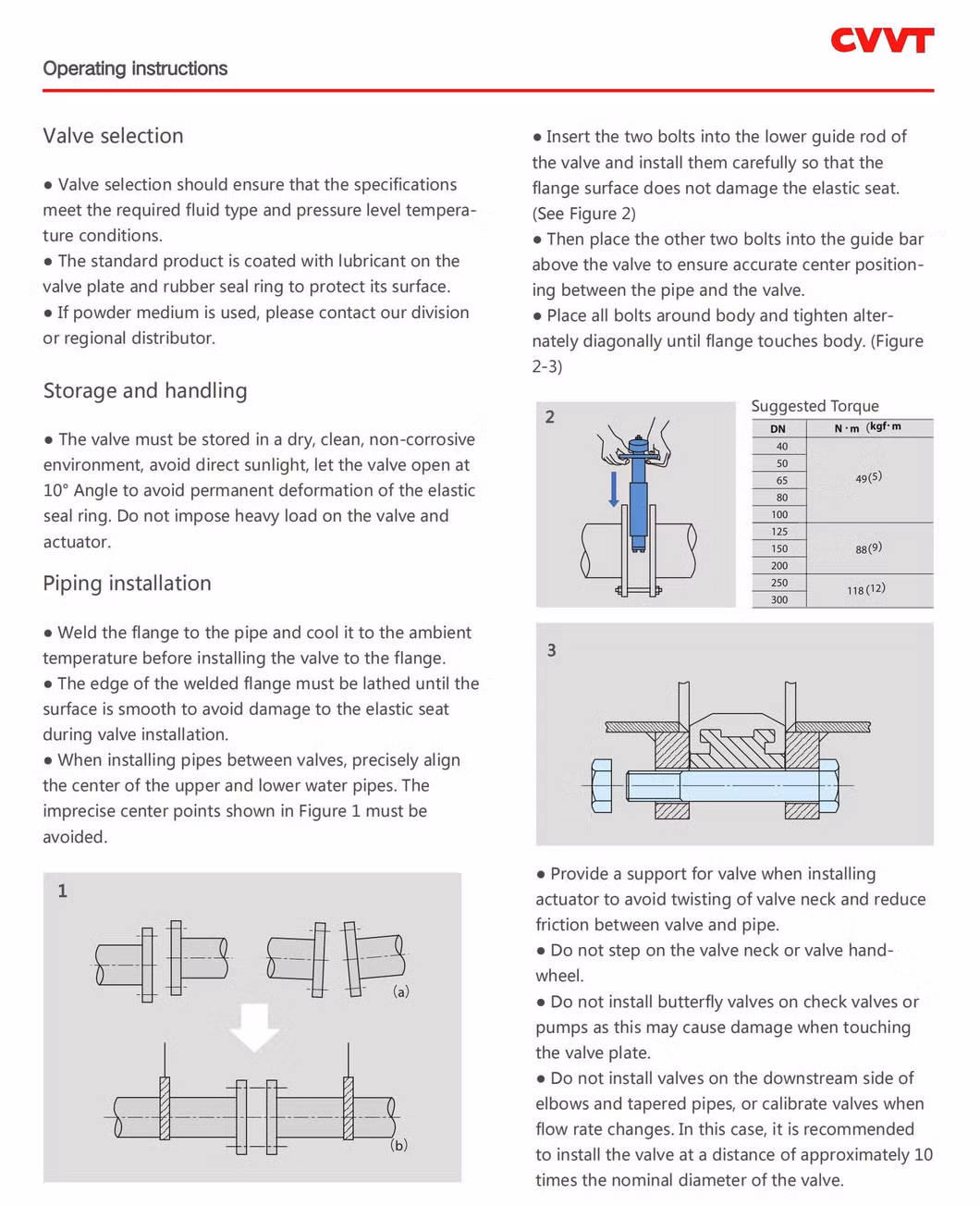 No Copper Zinc High Temperature Pneumatic Expansion Butterfly Valve Is Suitable for Dust Industry