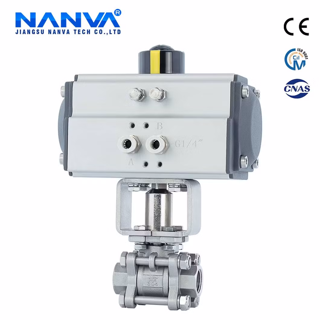 Pneumatic Stainless Steel Hard Seal Ball Valve High Temperature and High Pressure Steam Heat Conduction Oil DN1520