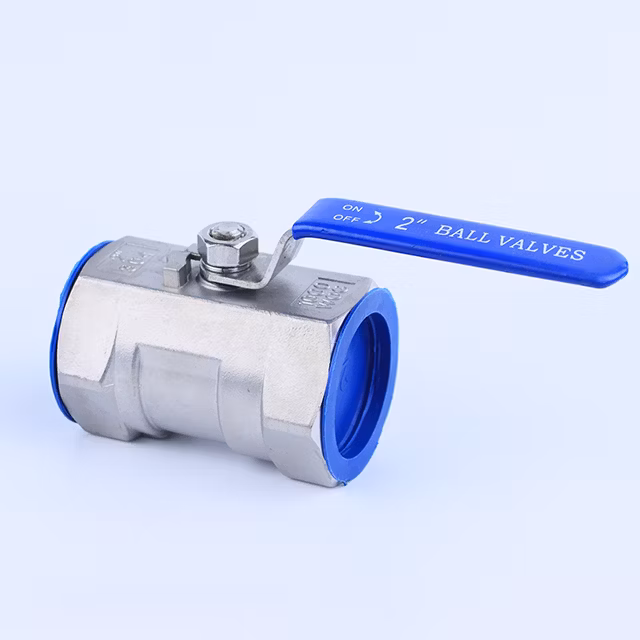 Stainless Steel 304 306 2PC Floating Ball Valve Threaded Ends Full Bore Ball Valve