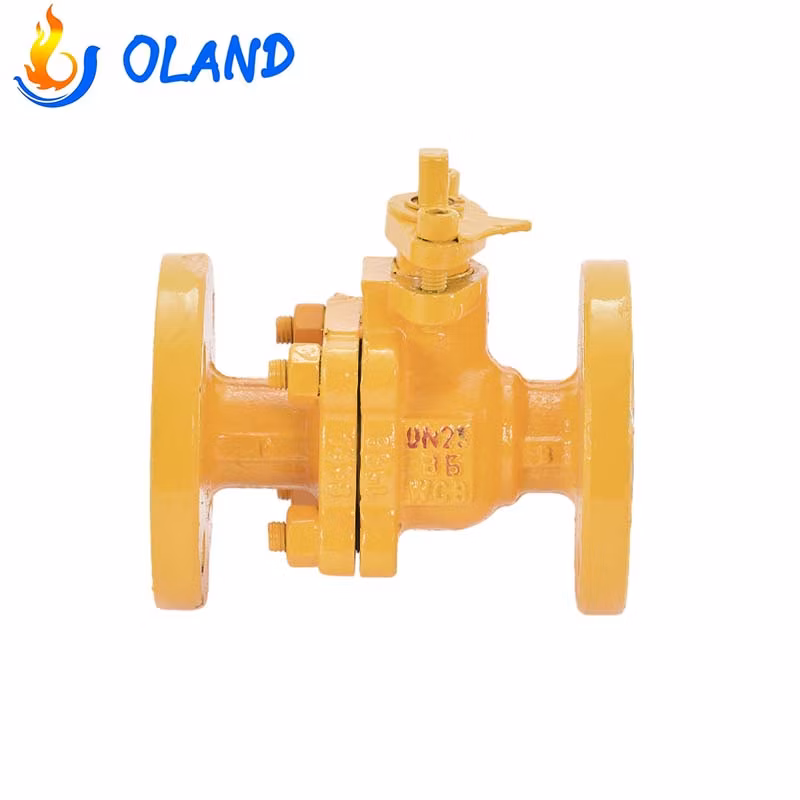 Carbon Steel Manual Flange Ball Valve DN100