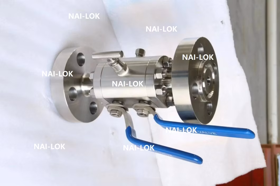 Nai-Lok Dbb Floating Ball Valve 2 Inch Flange Single Double Block and Bleed Valve SBB/Dbb Ball Valve