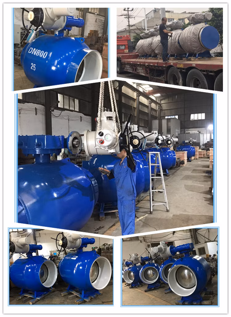 GOST Pn40 All Welded API 6D Lever Operated Steel 20# Side Entry Forged Full Welded Body Rptfe Seat Flanged Floating Ball Valve Pn25