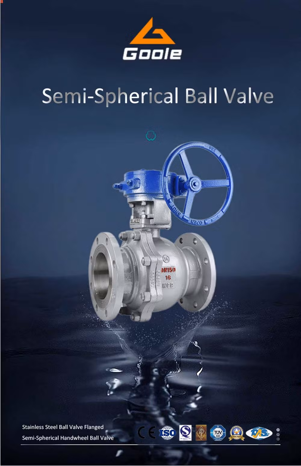 Side Entry 2PCS Flanged Floating Ball Valve (GAQ341F)
