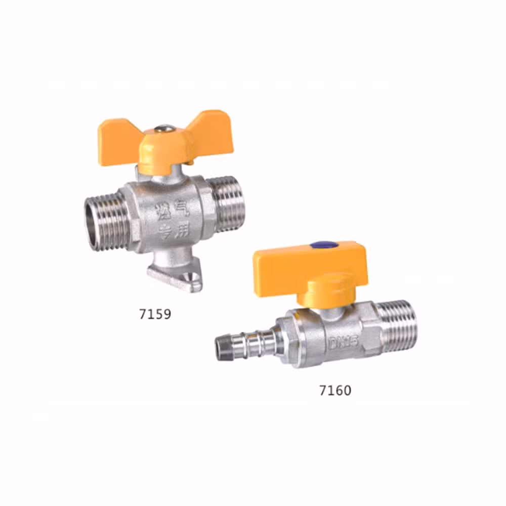 Best Seller Good Price Quality PTFE Seal DN25 DN15 Pn15 Female Full Bore Forged Cw617n Brass Ball Valve