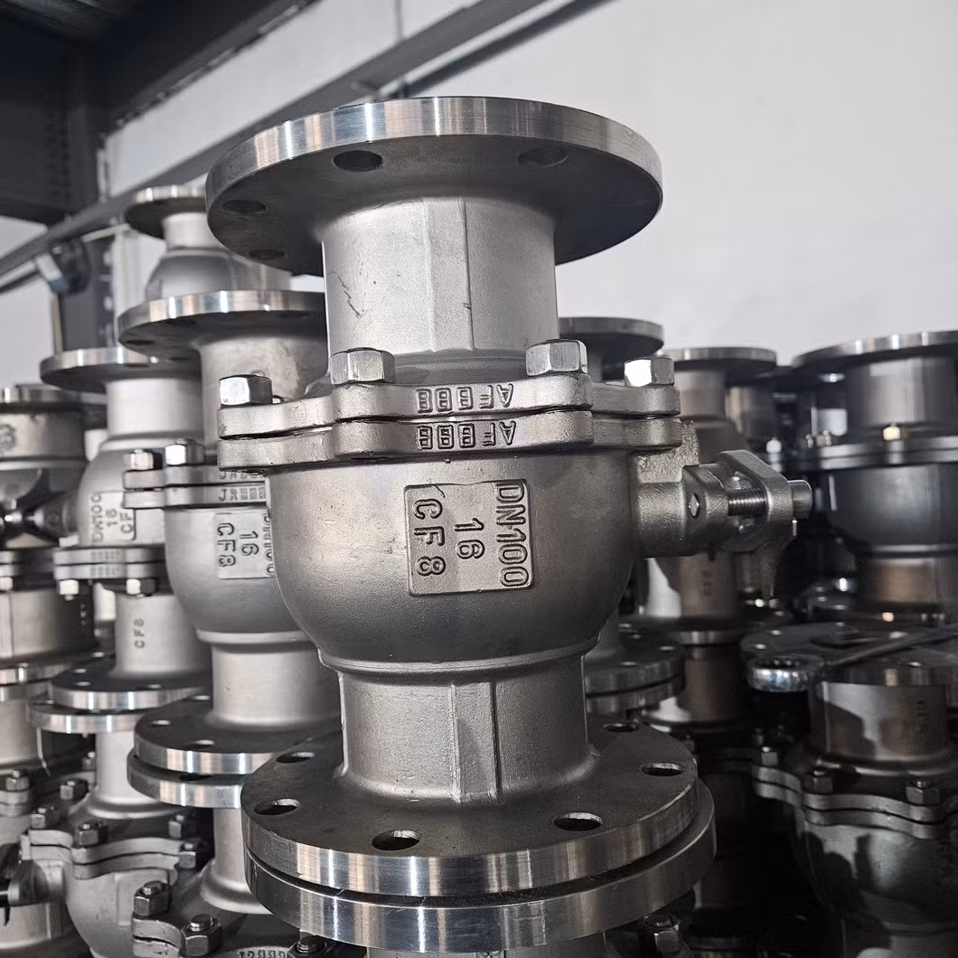 Stainless Steel Soft Seal Flange Ball Valve Q41f-16p Flange Connection Resistant to High Temperature and Corrosion