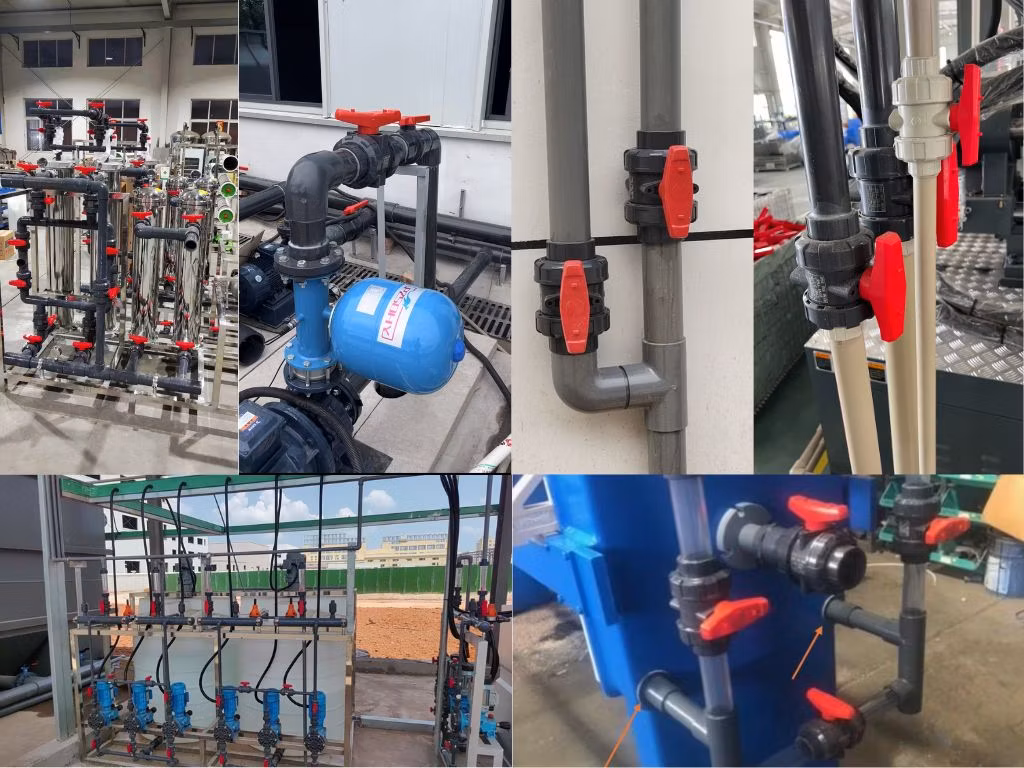 High Quality Widely Use Water Supply PVC Compact Ball Valve