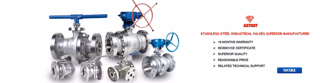 Stainless Steel Trunnion Mounted Flange Ball Valve