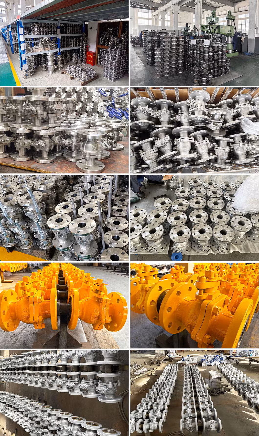 2 Piece Flange Floating Ball Valve Factory Price Made in China
