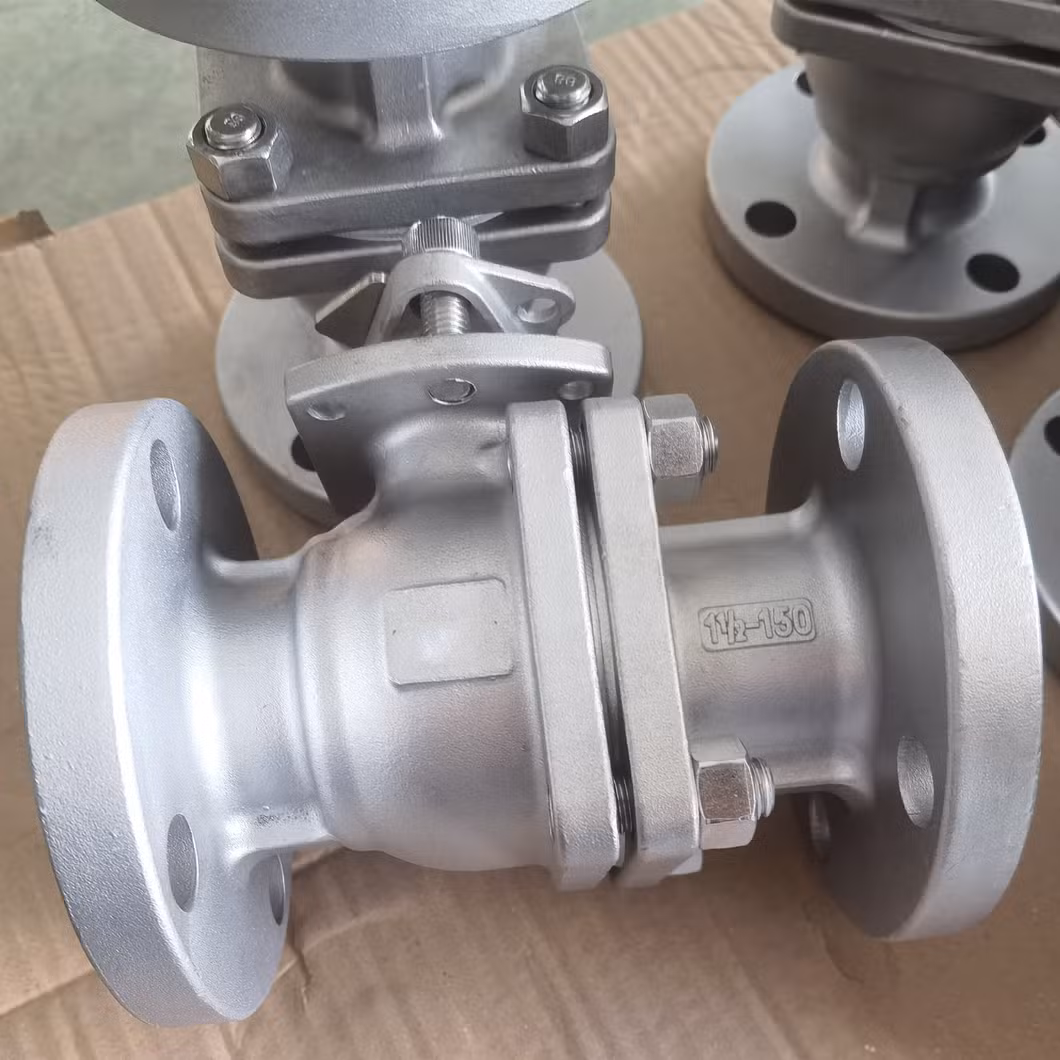 API 6D Wcb CF8 CF8m DN25150lb RF Side Entry Floating Ball Valve