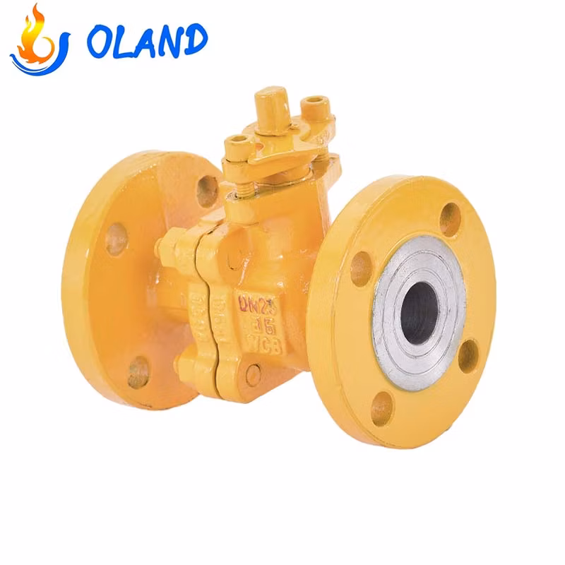 Carbon Steel Manual Flange Ball Valve DN100