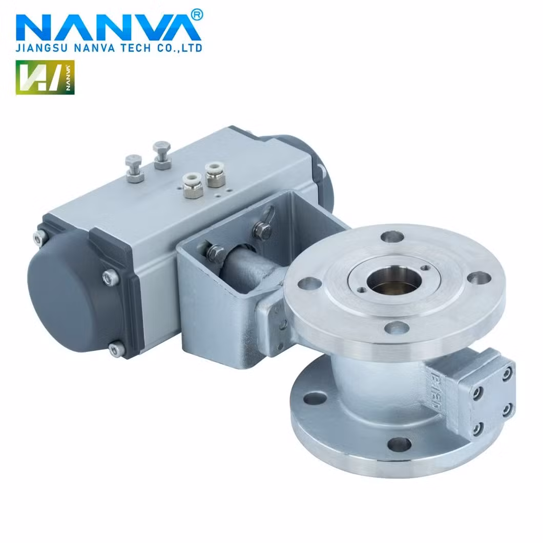 at Pneumatic Stainless Steel Plate Without Backrest Soft Seal to Clamp Butterfly Valve