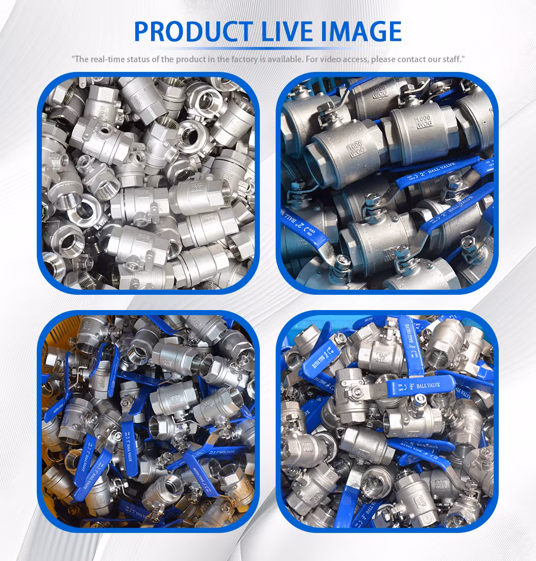 Stainless Steel Industrial Manual Fixed Tee Ball Valve for Water/Air/Oil/Gas/Liquid