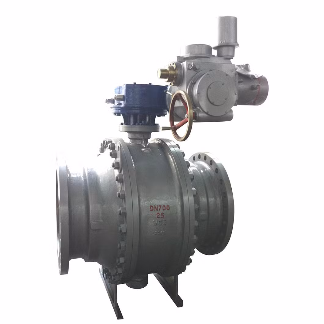 DIN/API/JIS Wcb Stainless Steel 304/316 Electric Fire Safe Trunnion Cast Steel Class 1500lb Forged Ball Valve