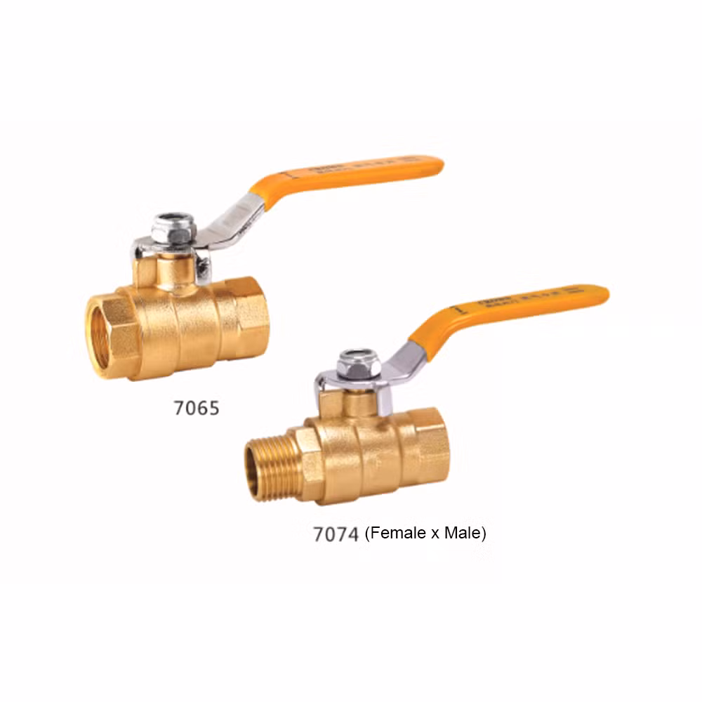 Best Seller Good Price Quality PTFE Seal DN25 DN15 Pn15 Female Full Bore Forged Cw617n Brass Ball Valve