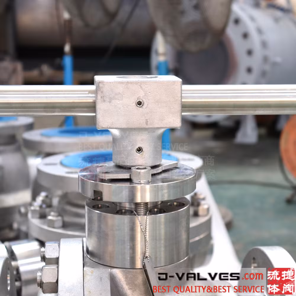 Duplex Stainless Steel Trunnion Mounted Ball Valve with Lever Operation
