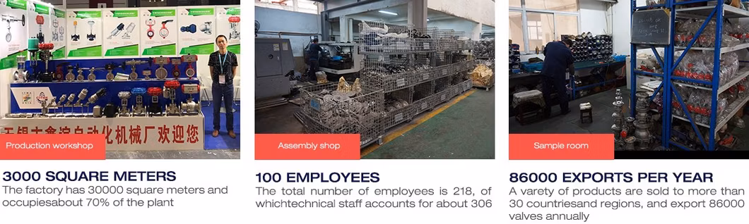 Factory Price Floating Type Stainless Steel SS304 Pneumatic Actuator Ball Valves in-Stock
