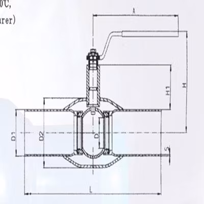 Cast Steel Welded Soft Seal Floating Ball Valve